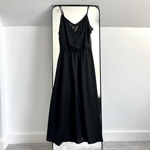 Vintage-inspired a-line slip dress